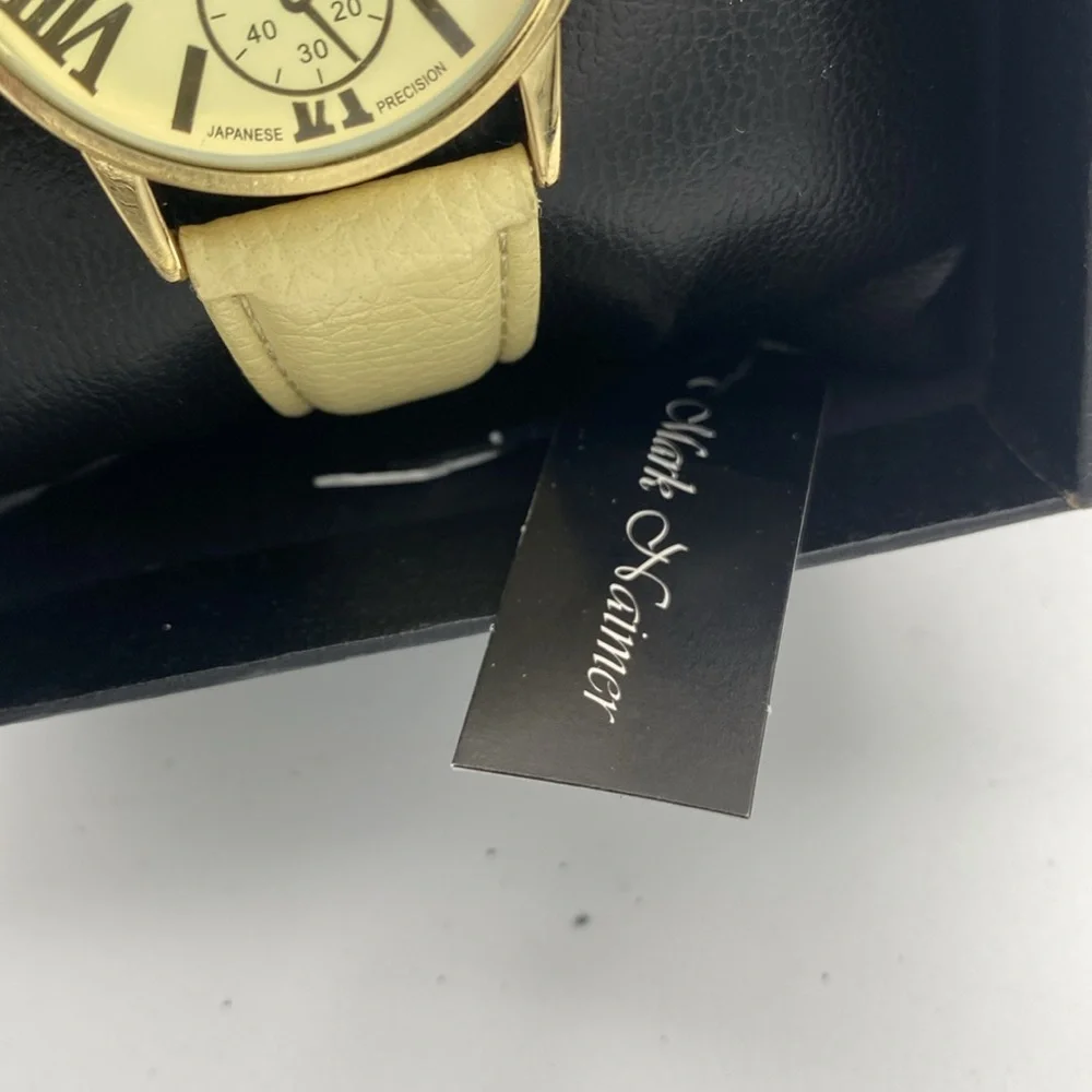 Womens Mark Naimer Japanese precision wristwatch  watch needs battery w/ tag